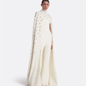 SAFIYAA Evening Crepe Long Cape